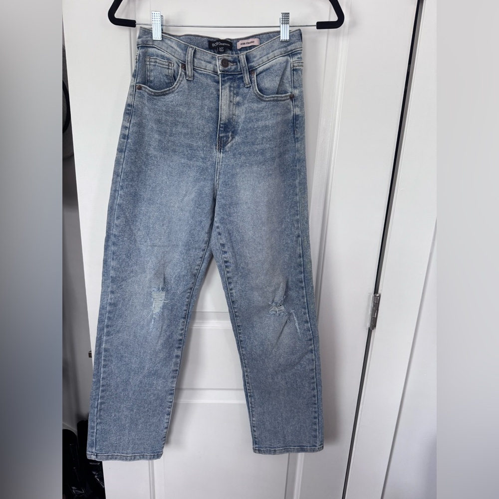BCBGeneration Blue Straight Leg Jeans